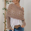 50% OFF | Zenina | Double sleeves shawl scarf