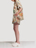 Unique Cashew Floral Print Loose Shorts Set