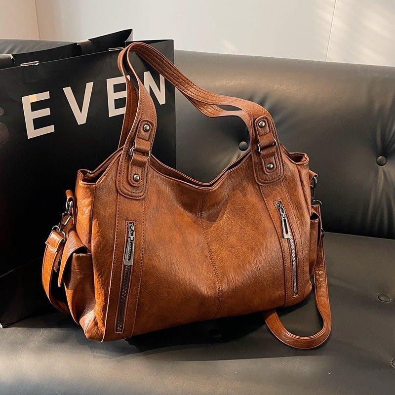 50% OFF | Aviana | Classic vintage leather handbag