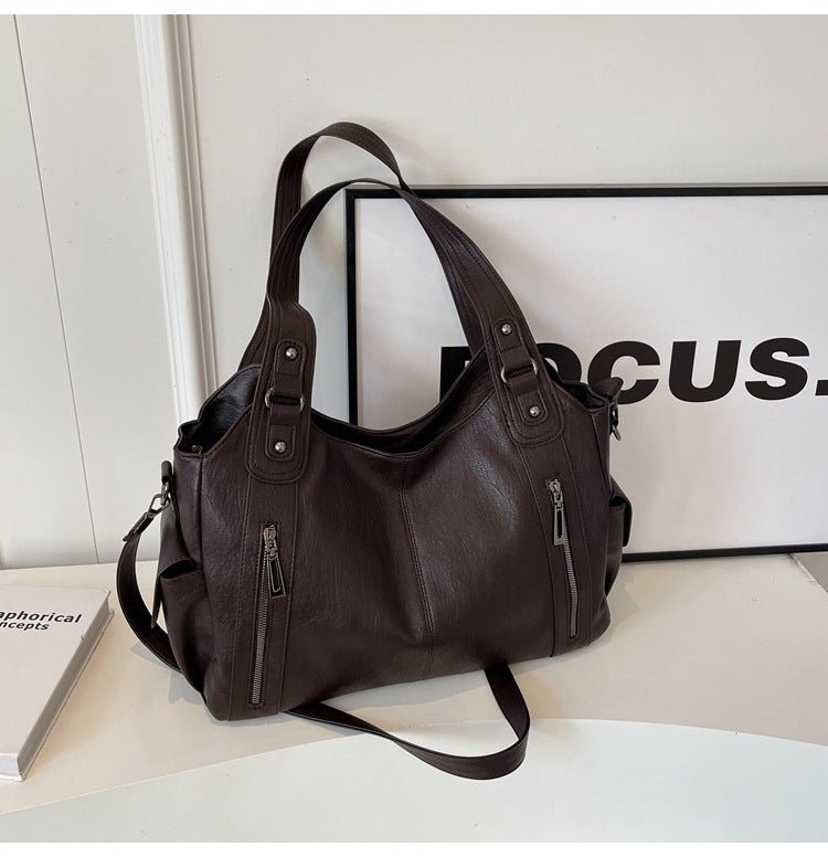 50% OFF | Aviana | Classic vintage leather handbag