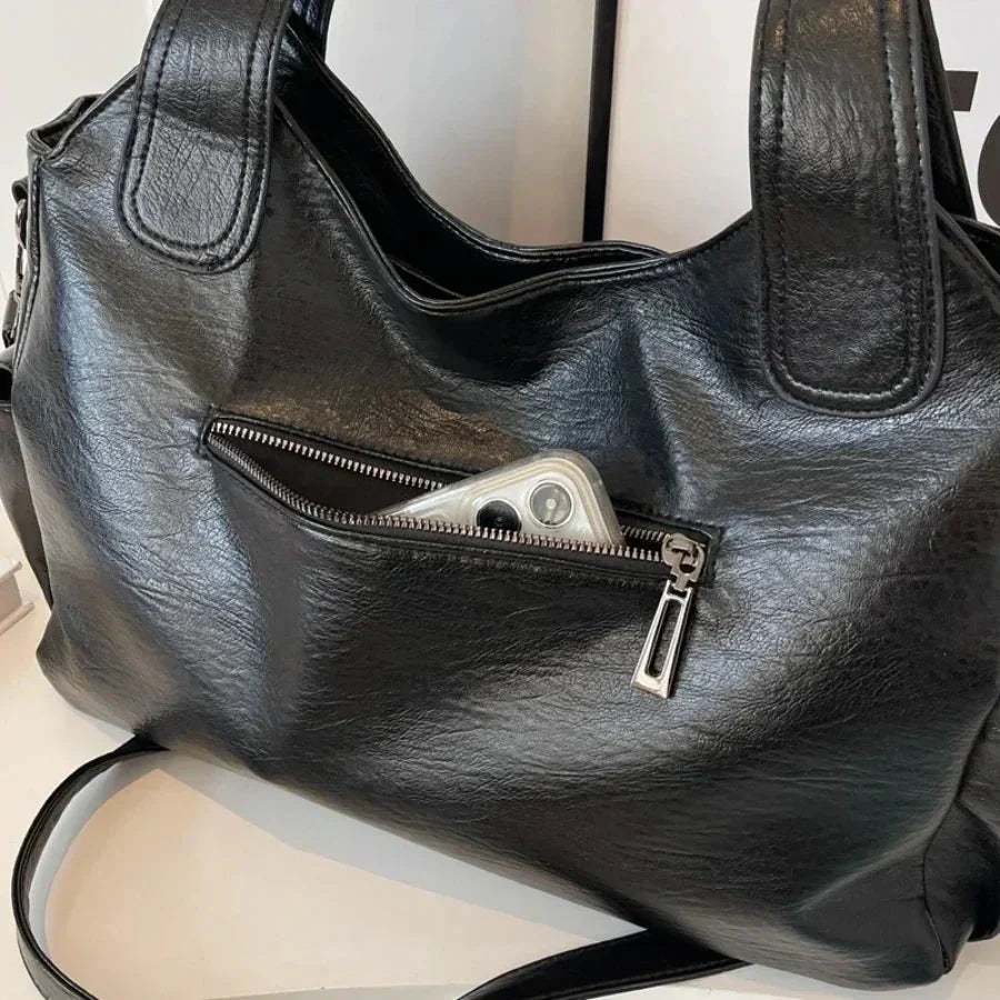 50% OFF | Aviana | Classic vintage leather handbag