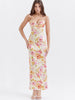 Ivory Floral Maxi Dress
