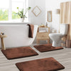 50% OFF | VelvetCloud® | Memory Foam Bath Mat Trio