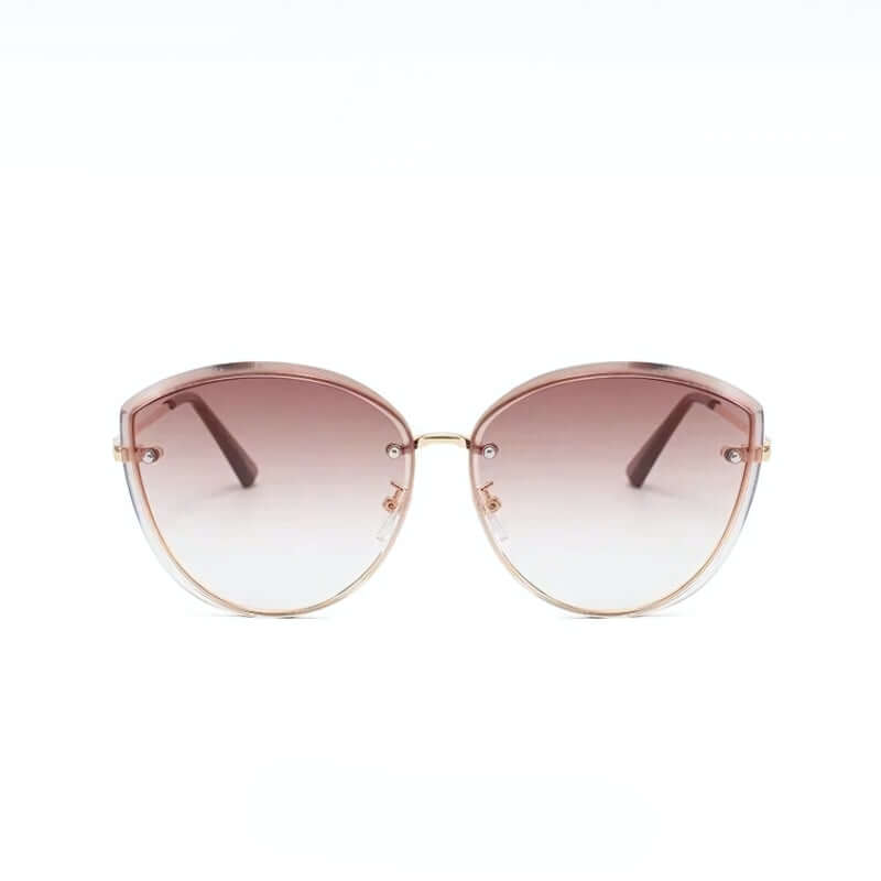 50% OFF | SolarCharm Cat-Eye |  Sunglasses ladies, rimless cat-eye shape UV400