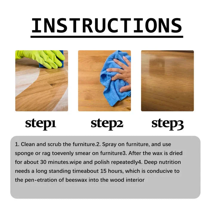 WoodRevive® | Natural Beeswax Spray