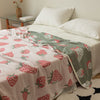 Five-layer quilted blanket