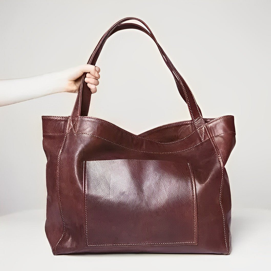 50% OFF | Dorothea | Elegant vintage leather handbag