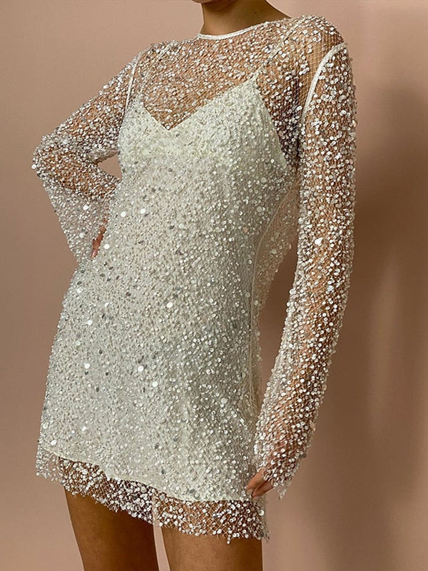 Lilly™ | sequin dress, effortless shimmer
