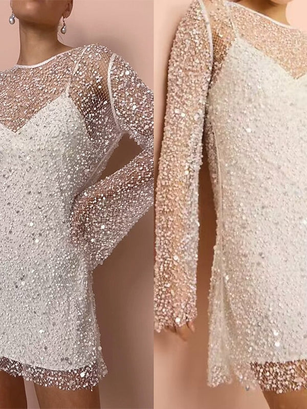 Lilly™ | sequin dress, effortless shimmer