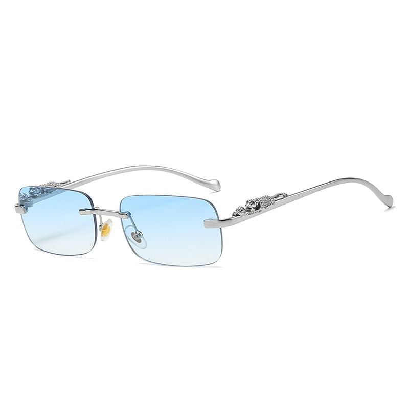 50% OFF | SunFlair | Rimless rectangular sunglasses