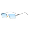 50% OFF | SunFlair | Rimless rectangular sunglasses