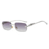 50% OFF | SunFlair | Rimless rectangular sunglasses
