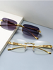 50% OFF | SunFlair | Rimless rectangular sunglasses