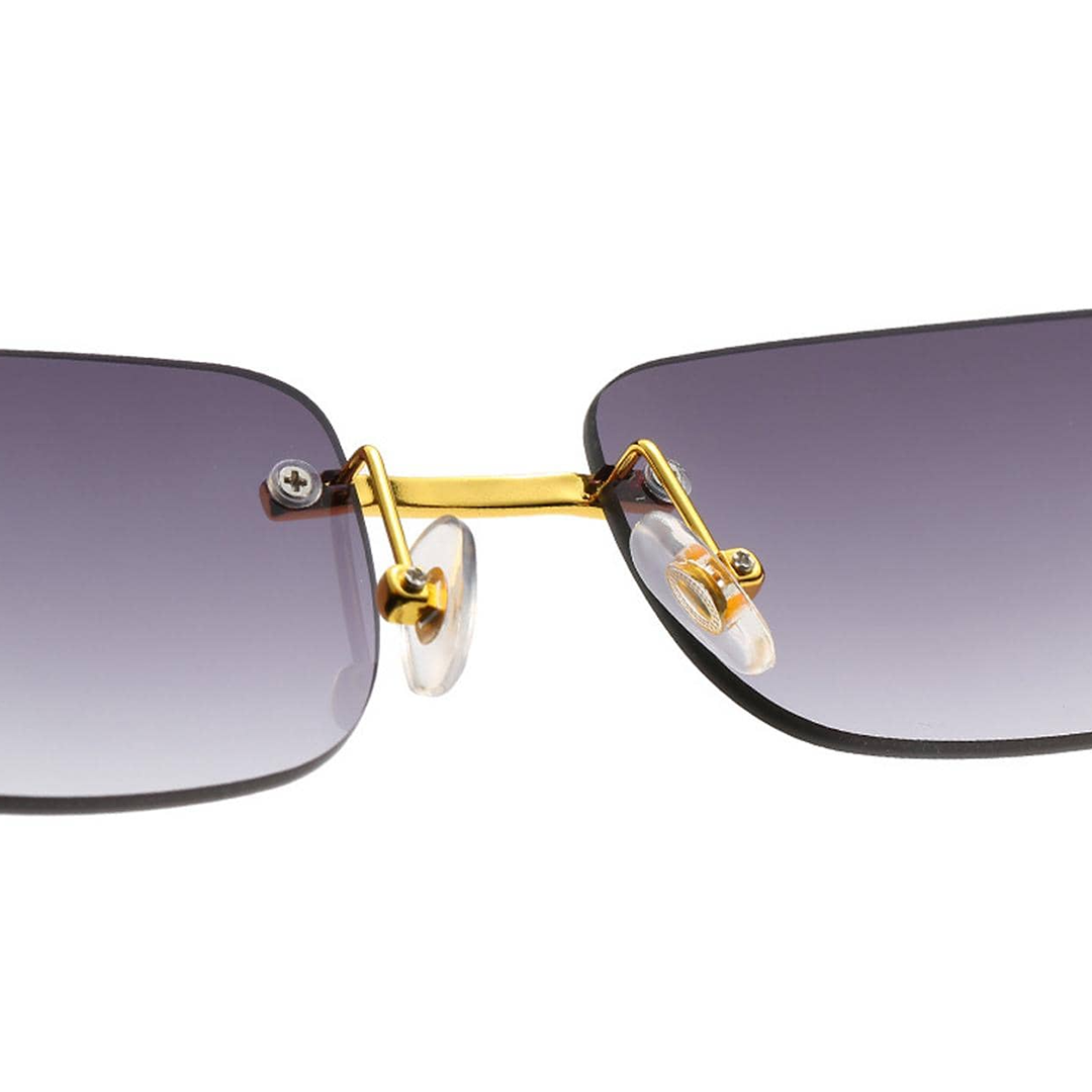 50% OFF | SunFlair | Rimless rectangular sunglasses