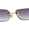 50% OFF | SunFlair | Rimless rectangular sunglasses