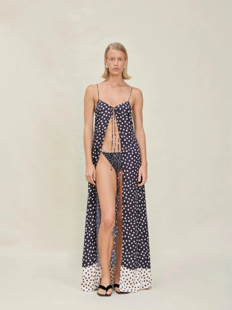 Polka Dot  Convertible Dress Set