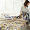 Five-layer quilted blanket