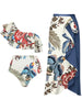 Tropical Toucan Ruffle One-Shoulder Bikini