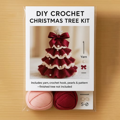 KnitGlow® DIY crochet tree set