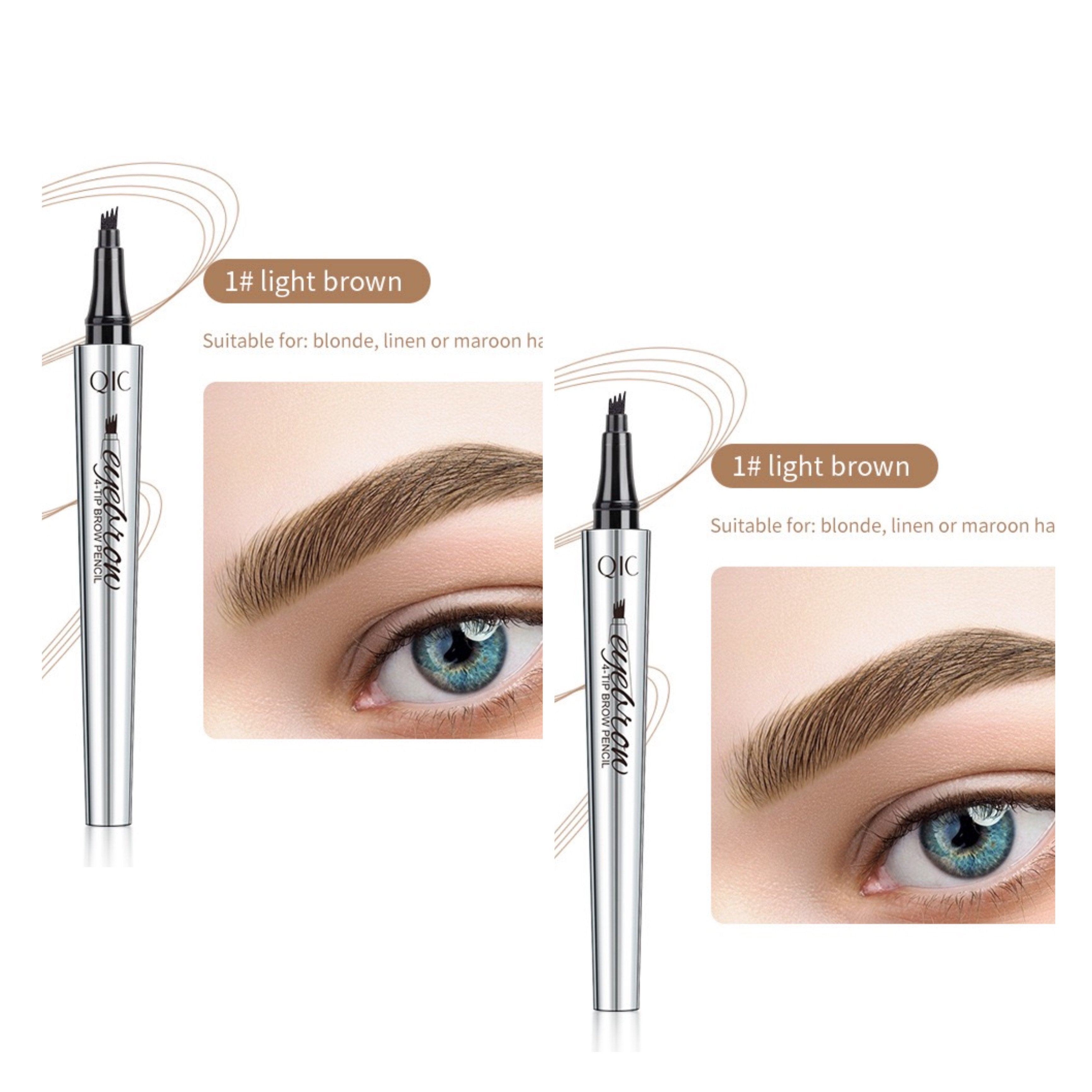 1+1 FREE | BrowSculpt™ | Waterproof Eyebrow Pencil, Define, Shape, and Perfect Your Brows!