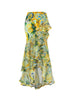Mesh Lemon Print Swimsuit Set