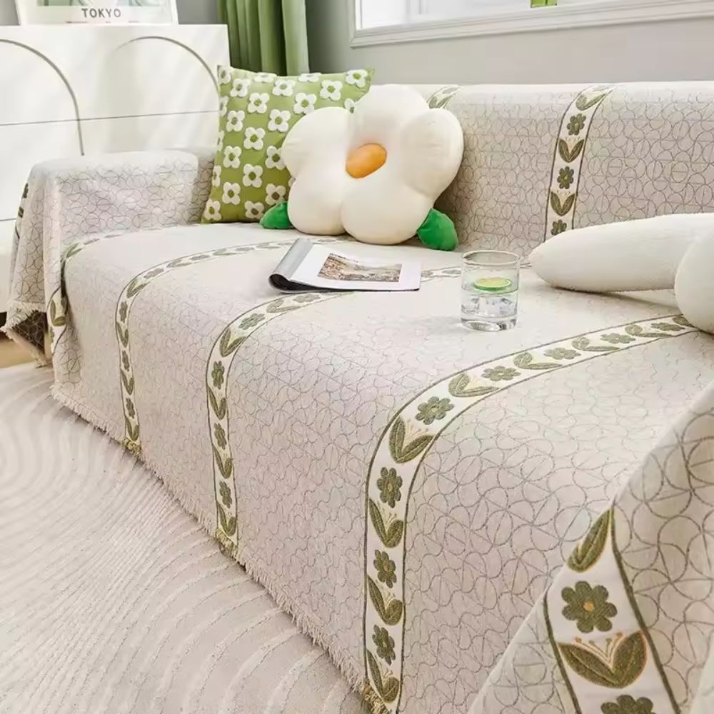 Flourish Leaf Sofa Cover