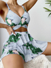 50% OFF | Jolene | Marble print 3-piece bikini set