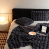 50% OFF | BunnyCloud® | Plush Rabbit Fur Blanket