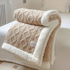 50% OFF | CosyLux® | Sherpa Comfort Blanket