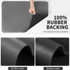 Water-absorbent kitchen counter mat – quick-dry dish drying pad for sink area protection