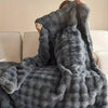 50% OFF | BunnyCloud® | Plush Rabbit Fur Blanket