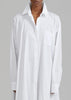 Oversized Slit Shirt Dress