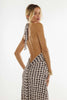 Camoni Polka Dot Diary Maxi Dress