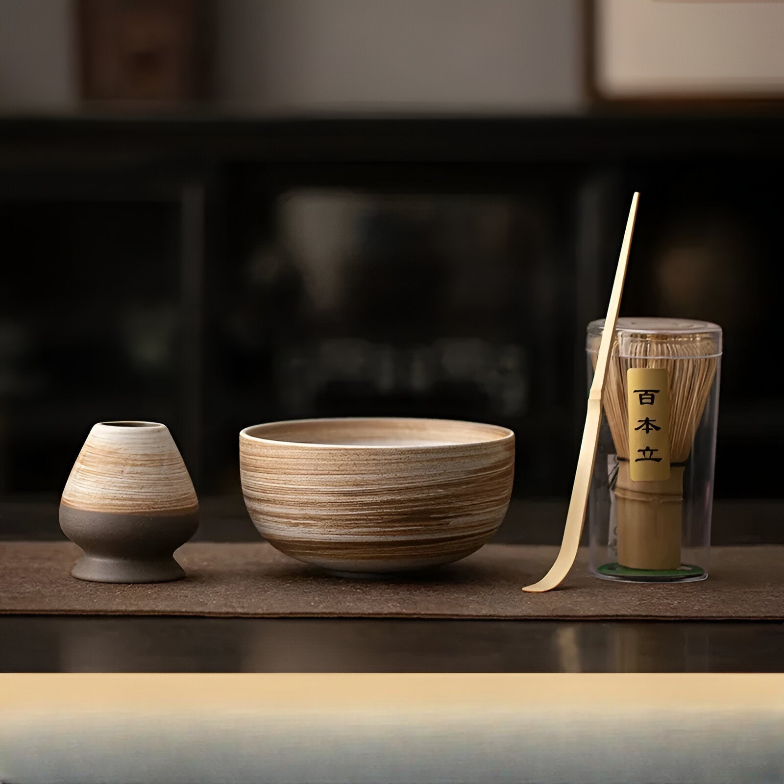 Japanese Matcha Tea Set, 4-piece