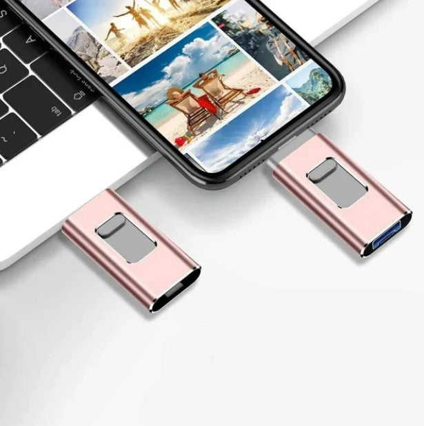 50% OFF | CloudLink™ | 4-in-1 Flash Drive Universal storage, effortless connectivity.