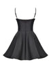 Black Tulle Mini Dress