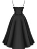 Black Tulle Midi Dress