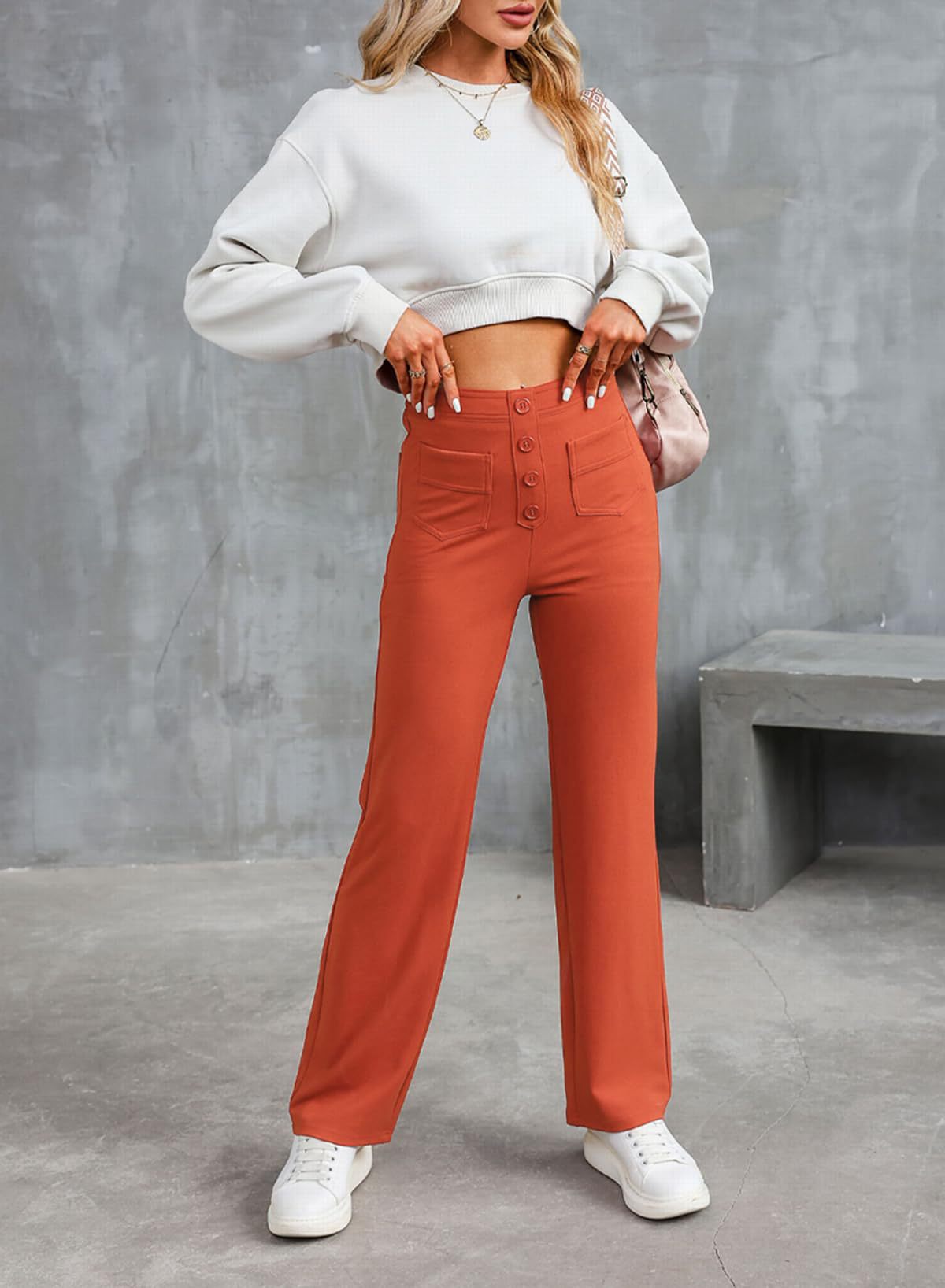50% OFF | ComfortFit™ | Stretch pants with high waist