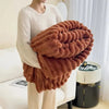 Fluffy Cozy Blanket for Relaxing Hours