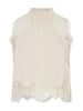 Lace Trimmed Satin Halter Maxi Skirt Set
