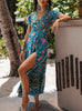 Joseph Bohemian Wrap Maxi Dress